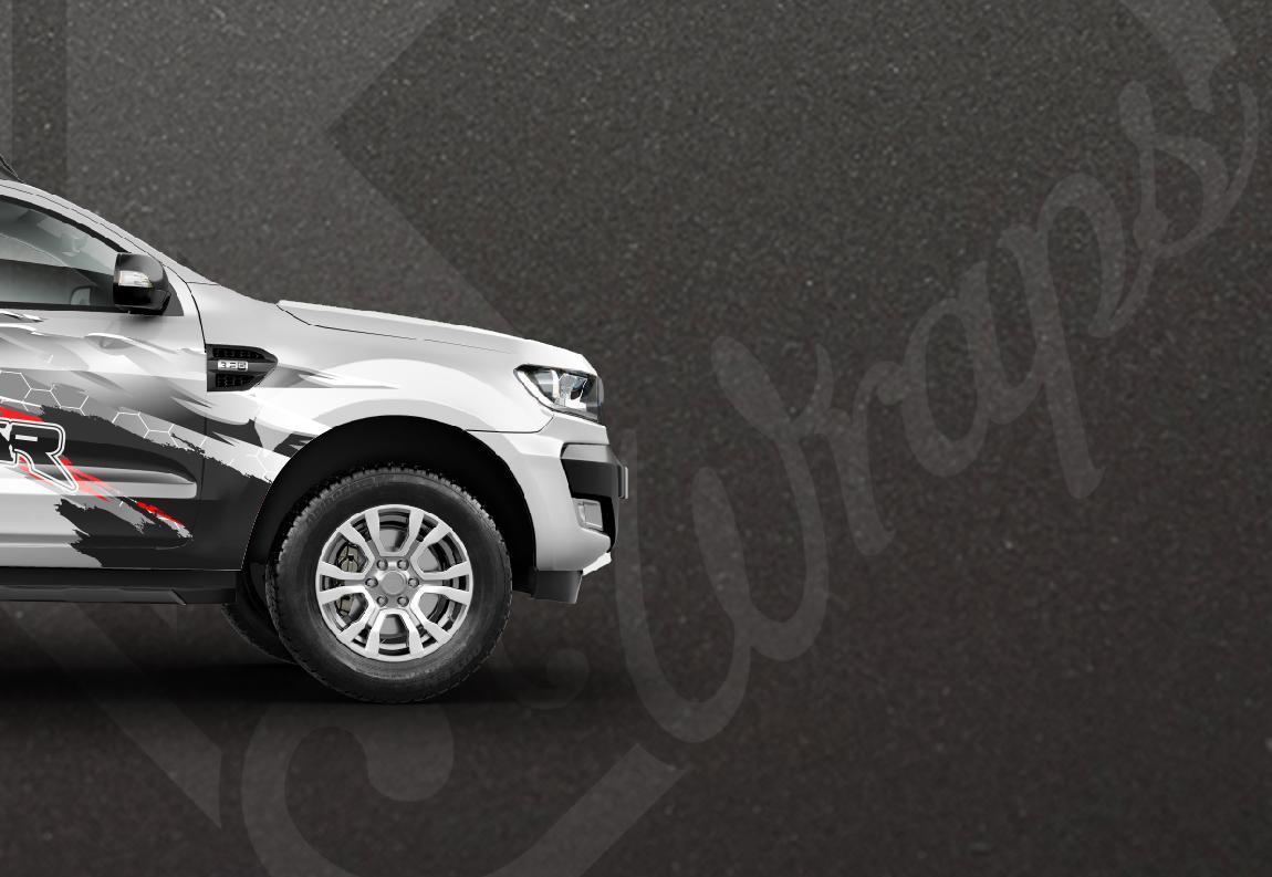 Decal - Tem xe Ford Ranger MS23
