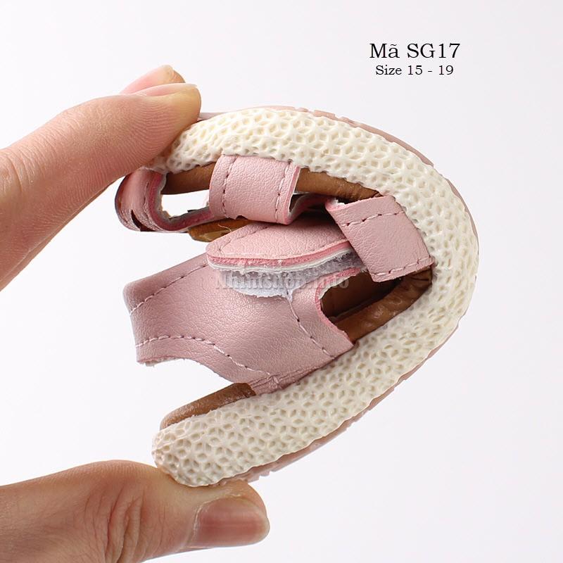 Sandal cho bé gái tập đi 6 - 24 tháng SG17