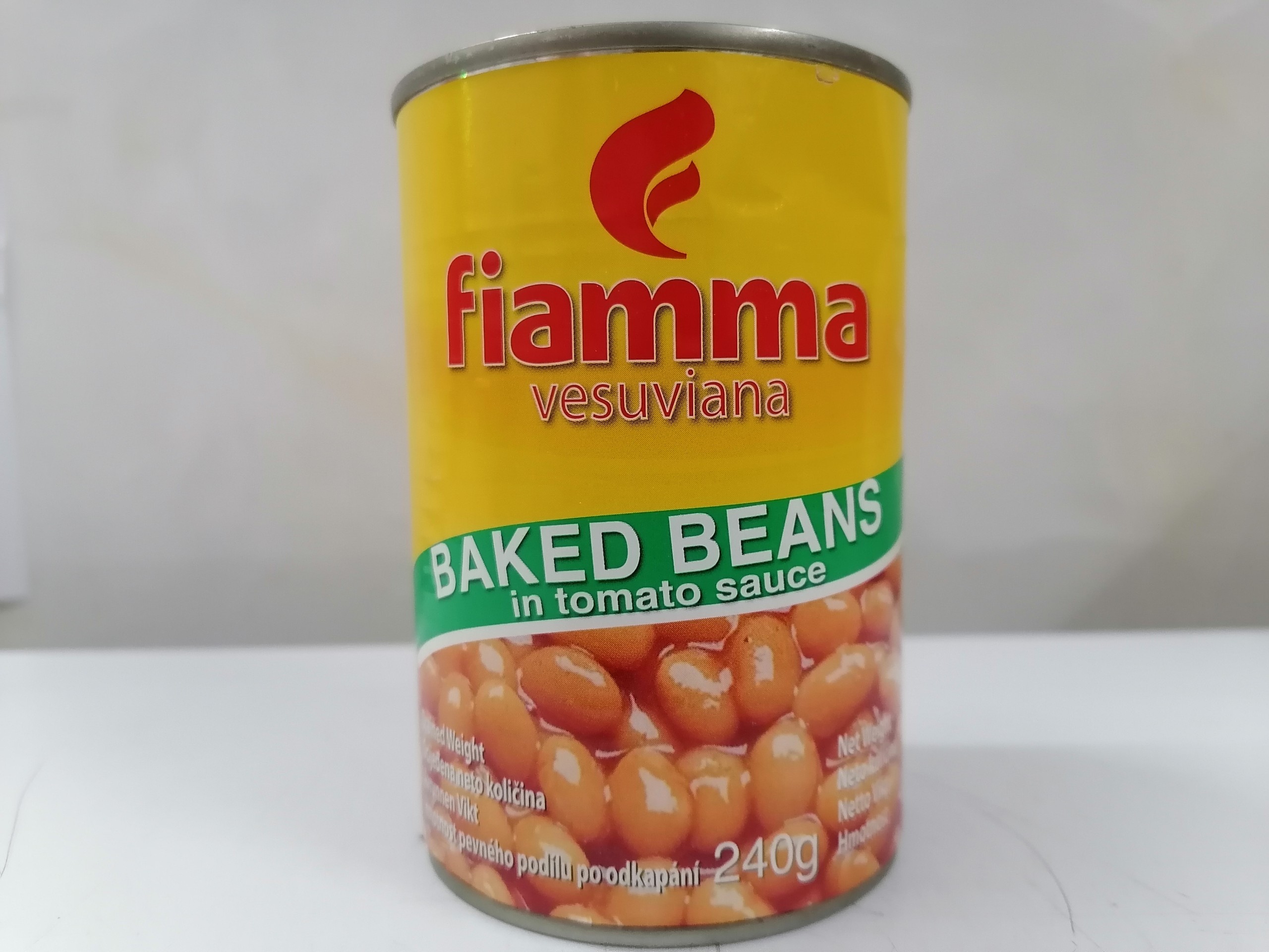 400g ĐẬU XỐT CÀ CHUA Italia FIAMMA Baked Beans in tomato sauce halal atu-hk