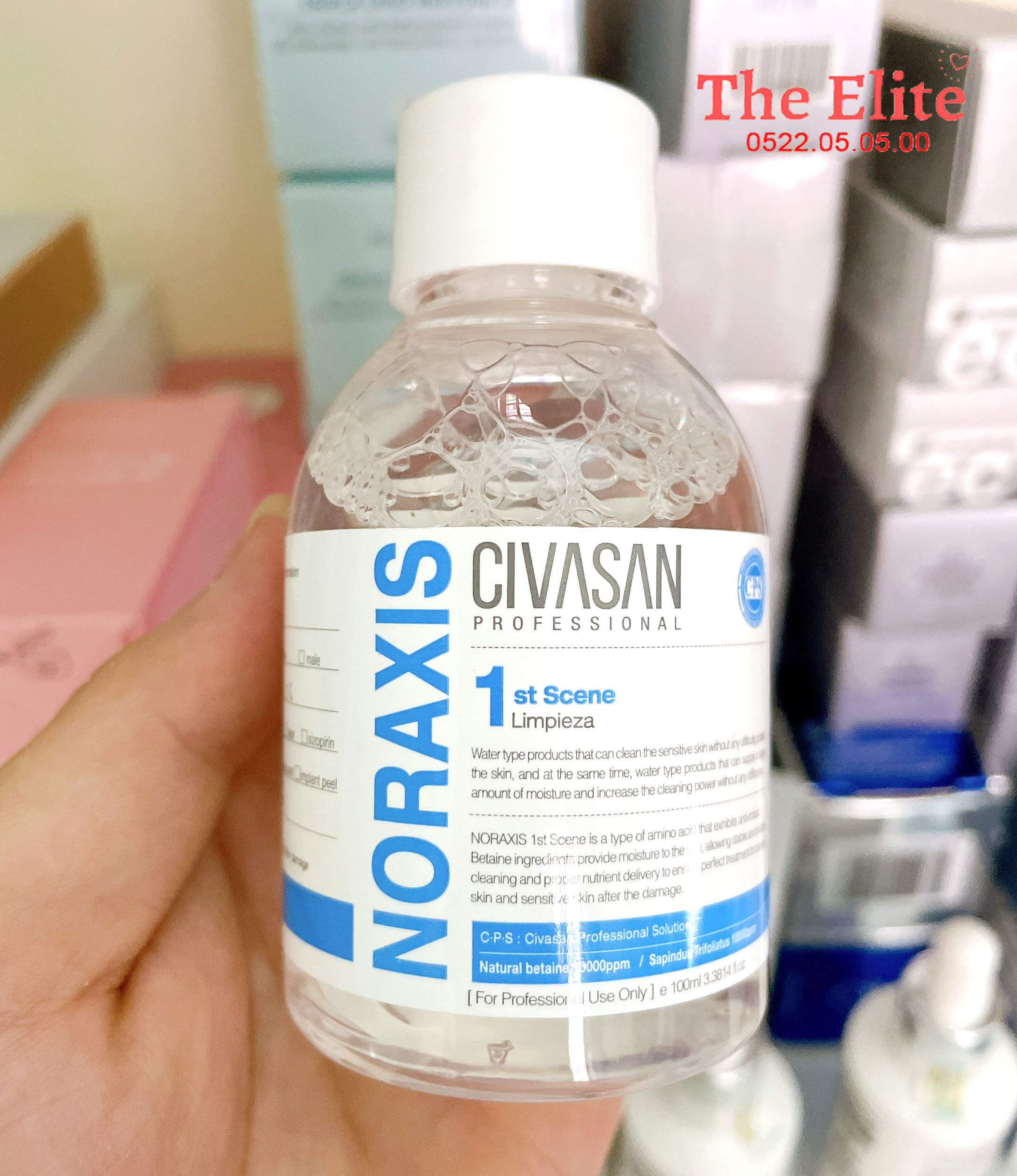 Tẩy trang Civasan cho da nhạy cảm 100 ml
