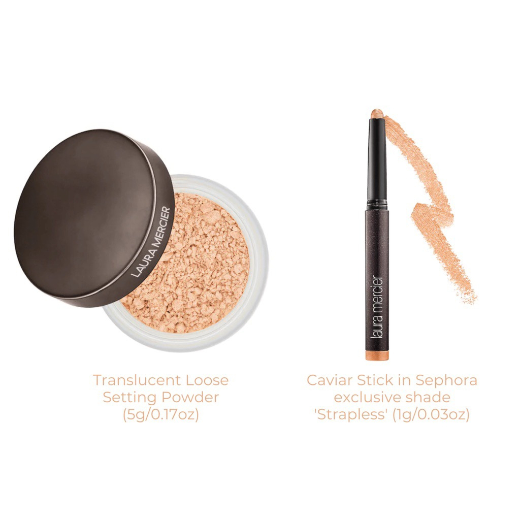 Set phấn bột Makeup Laura Mercier mini size