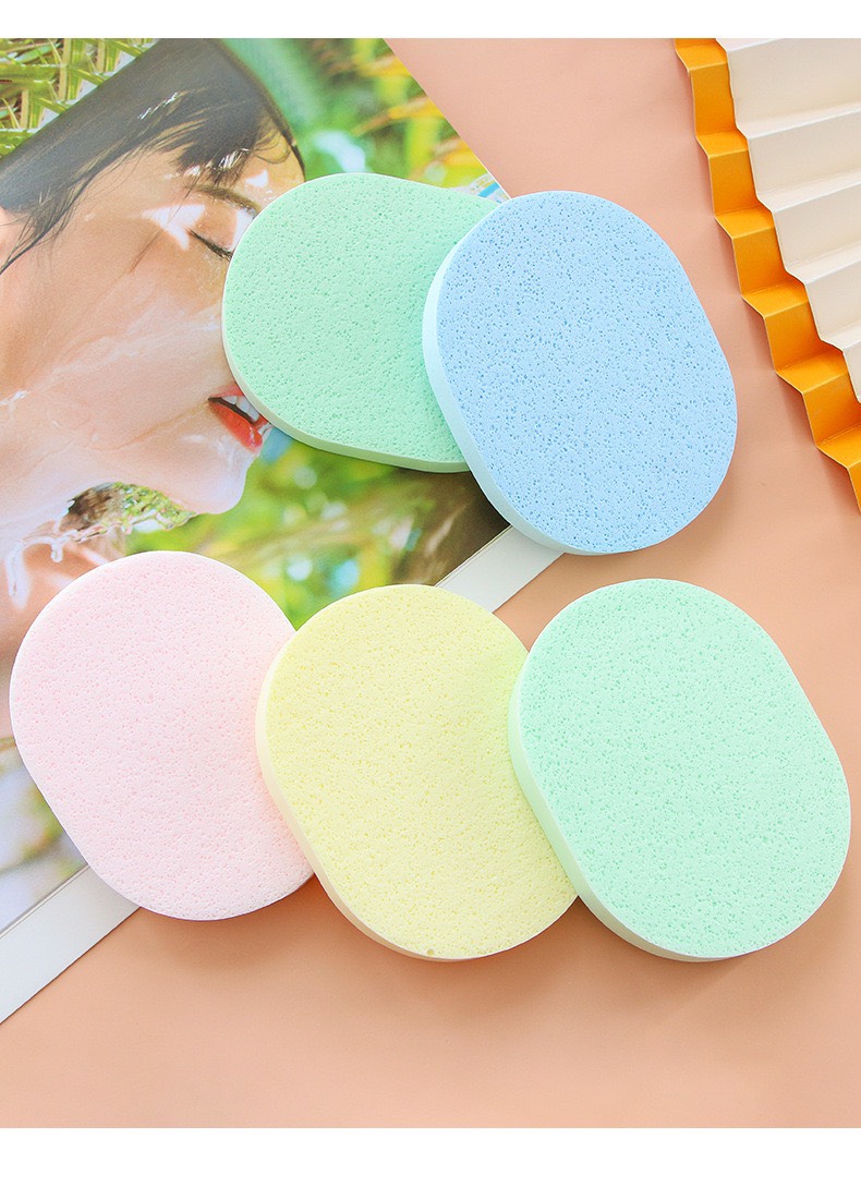 Miếng mút bọt biển rửa mặt mút trang điểm tẩy trang mềm mịn