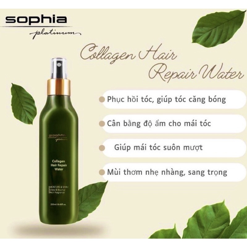 Xịt Dưỡng Tóc SOPHIA COLLAGEN REPAIR - 250ML