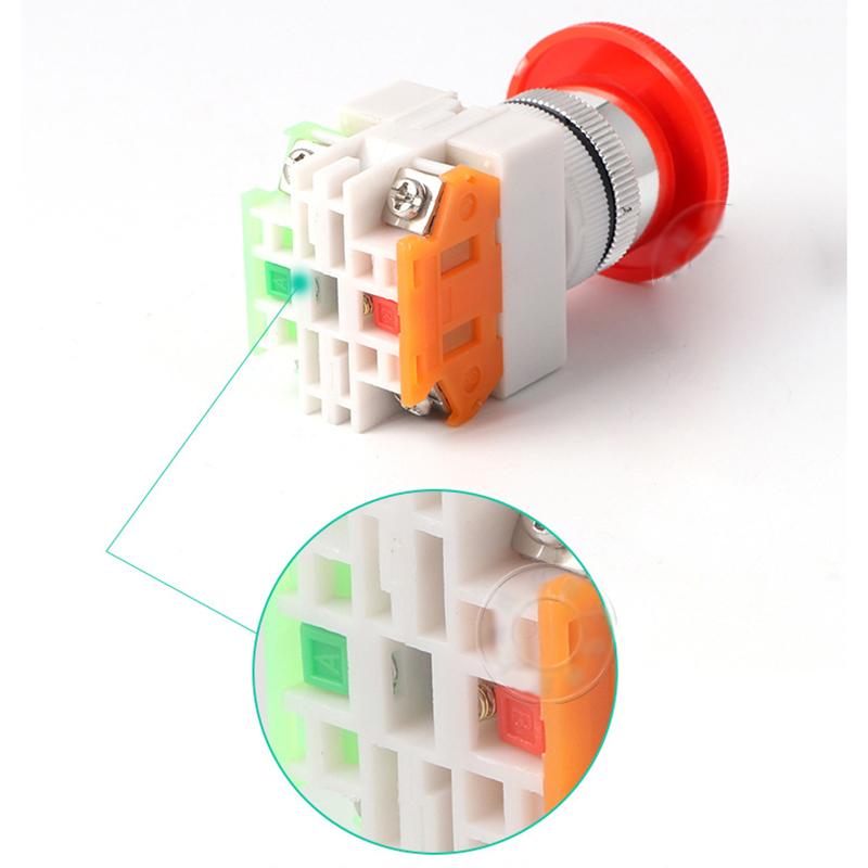 Nút nhấn dừng khẩn cấp đường kính lỗ phi 22