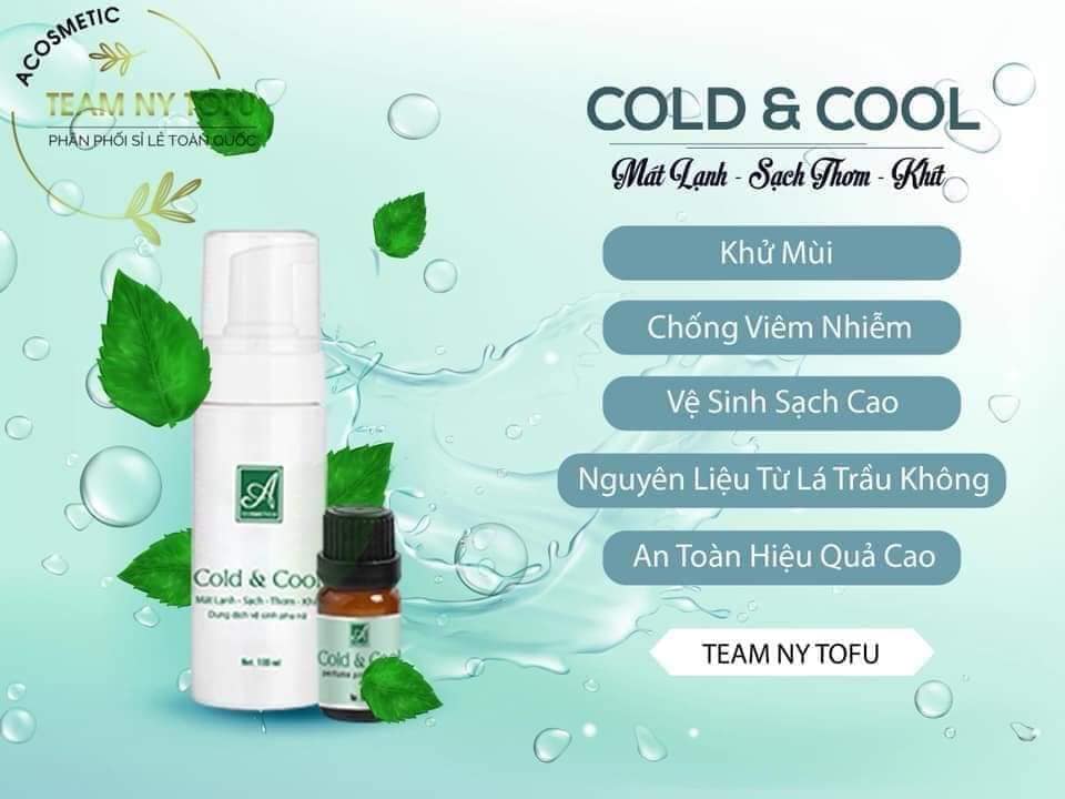 [Chính Hãng] dung dịch vệ sinh cold and cool A cosmetics Phương Anh