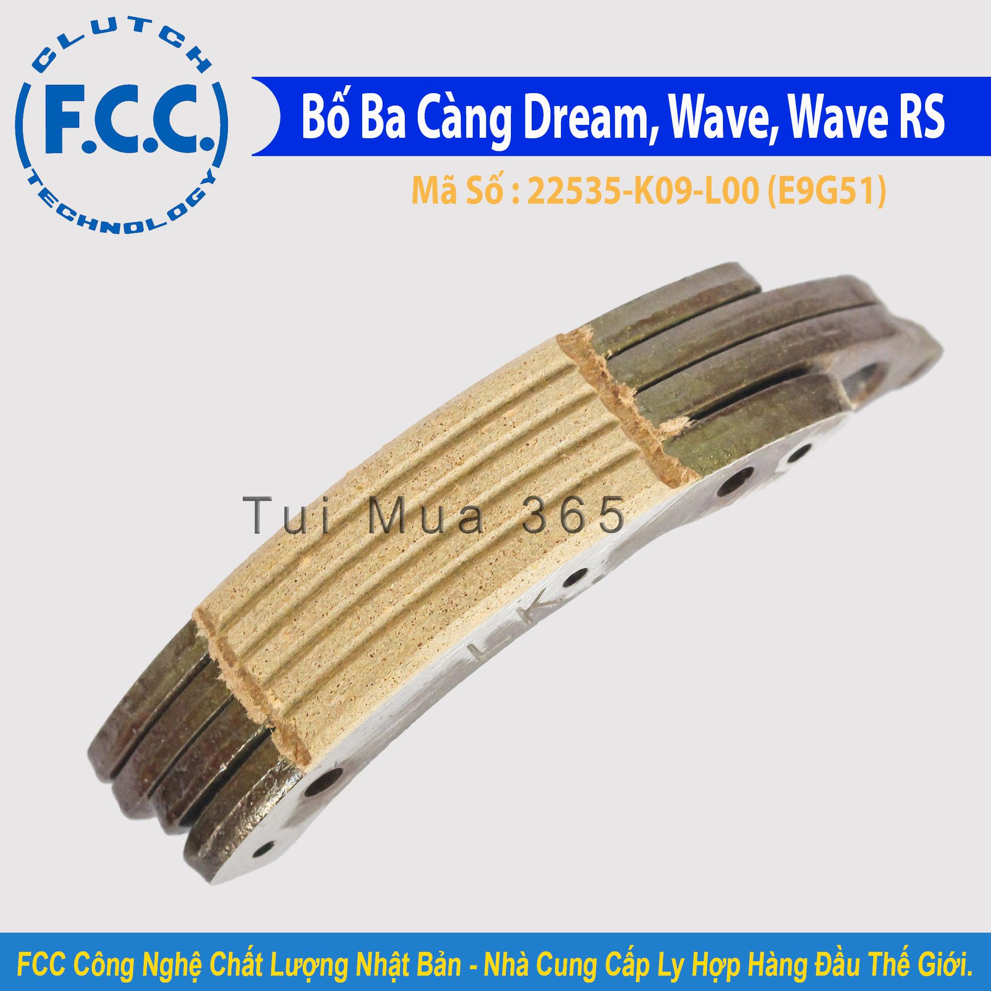 [HCM]Bố ba càng FCC Honda Dream Wave Wave RS