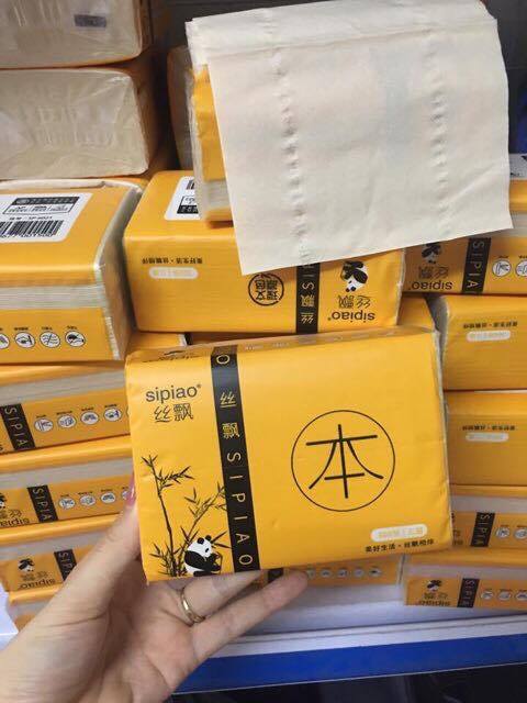 GIẤY ĂN GẤU TRÚC TRE THÙNG 30 GÓI