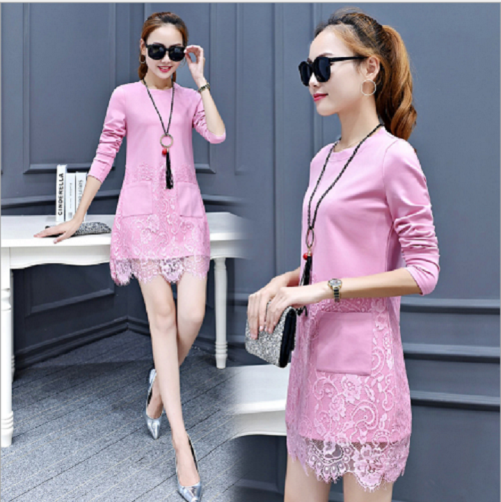 [ XẢ HÀNG ] ÁO KIỂU NỮ PHỐI REN HÀNG CAO CẤP