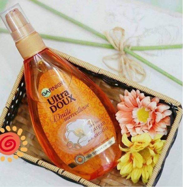 Tinh dầu dưỡng tóc Garnier Ultra Doux
