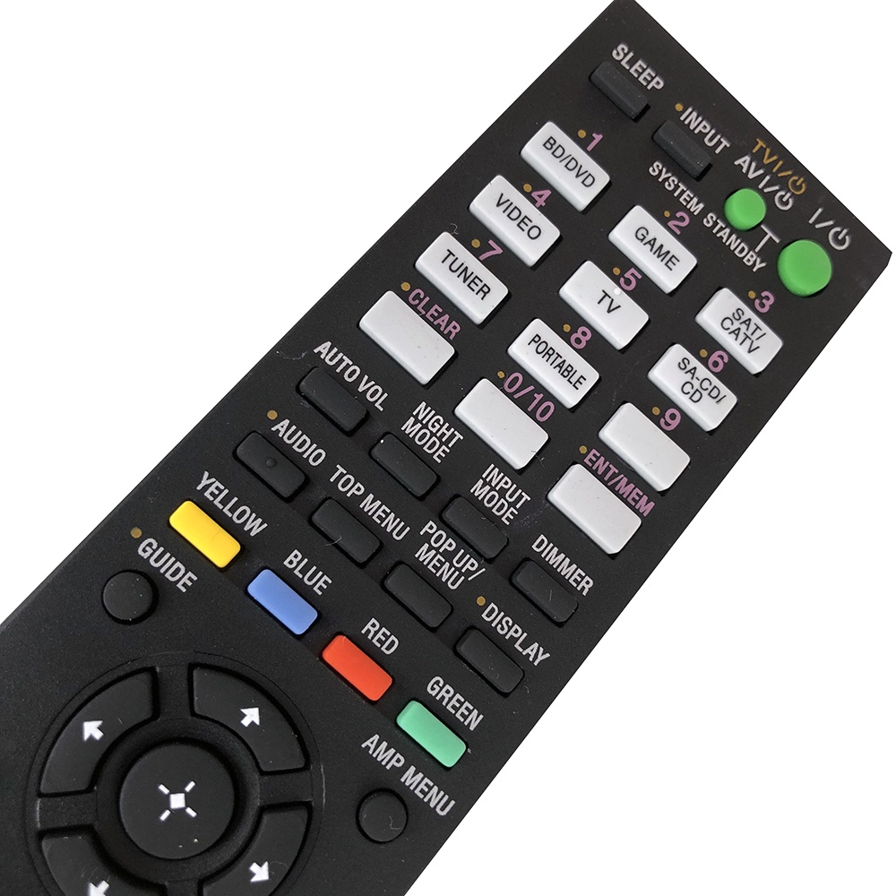 Rm-aau104 new replacement remote rm-aau104 fit for sony 3d av audio video receiver remot str-dh520 str-dn610 str-dh710 str-ks380
