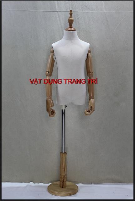 Manocanh Trẻ Em Tay Gỗ Thật Nhập khẩu ( Size 4 Tuổi)