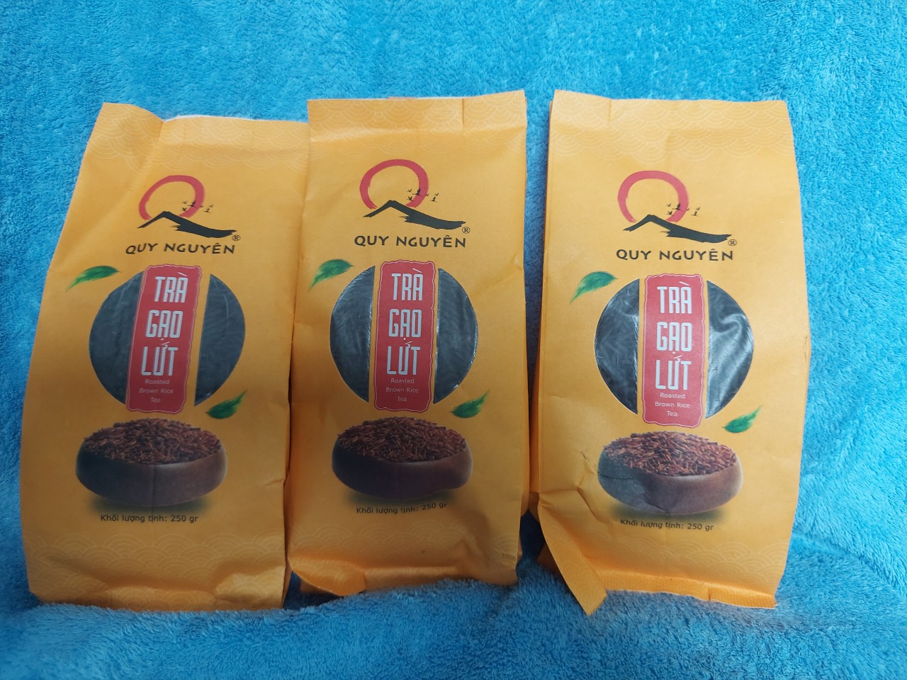 Trà gạo lứt- 250g Quy Nguyên