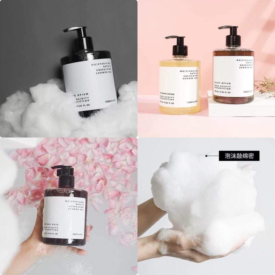 VERBENA LINN Combo( sữa tắm, dầu gội, dầu xả)