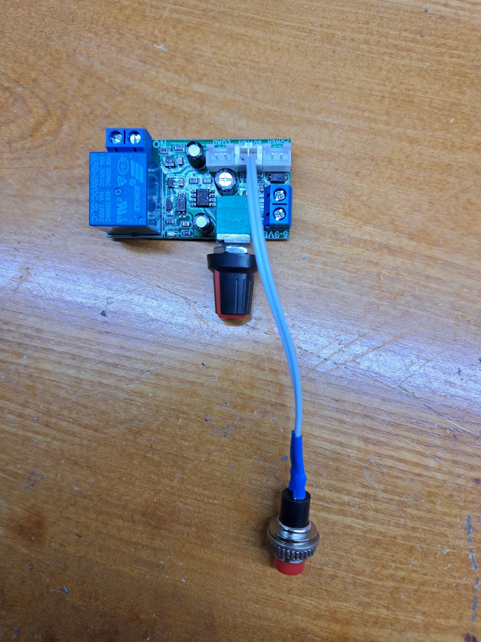 Mạch timer hàn cell pin relay không kèm led