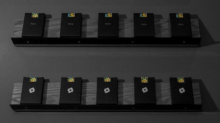 [HCM]Orbit V6 Playing Cards - Limited Edition Black Flora Playing Cards