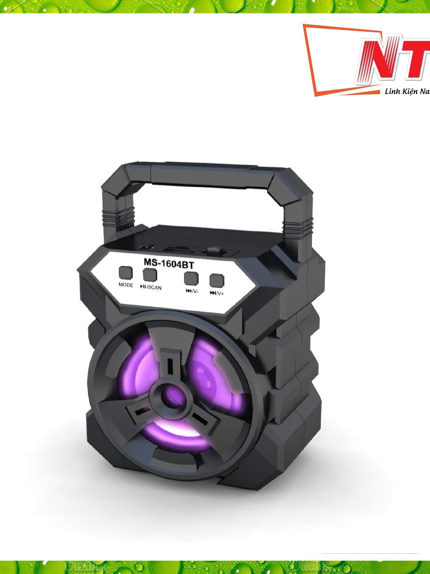 [HCM]Loa Bluetooth Xách Tay MS-1604BT