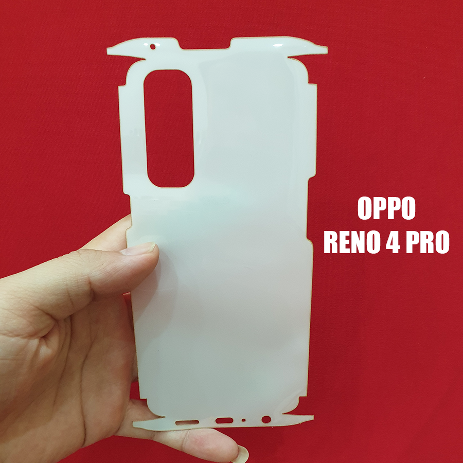 Miếng dán PPF full viền Oppo Reno 4 Pro