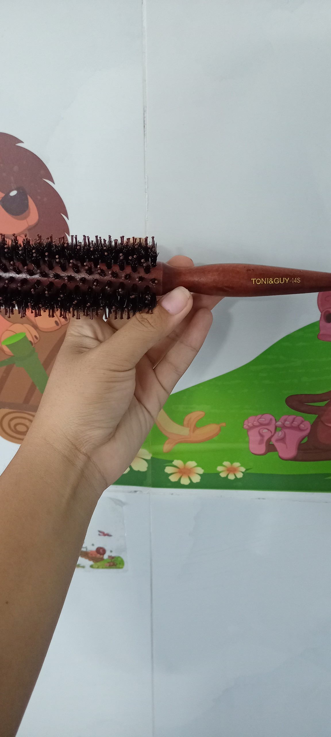 [HCM]Lược chảy tóc NÂU ĐẬM uốn có 3 size Lớn - vừa - nhỏ