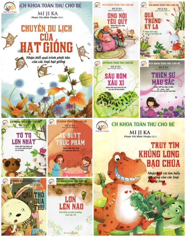 Mua Combo Sách Bách Khoa Toàn Thư Cho Bé 10 Cuốn