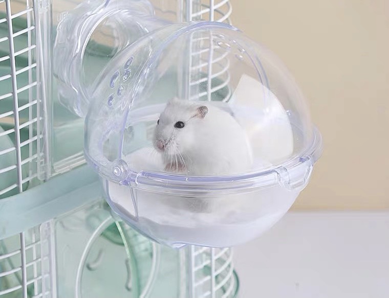 Nhà tắm vũ trụ gắn lồng dành cho hamster / đuôi mập