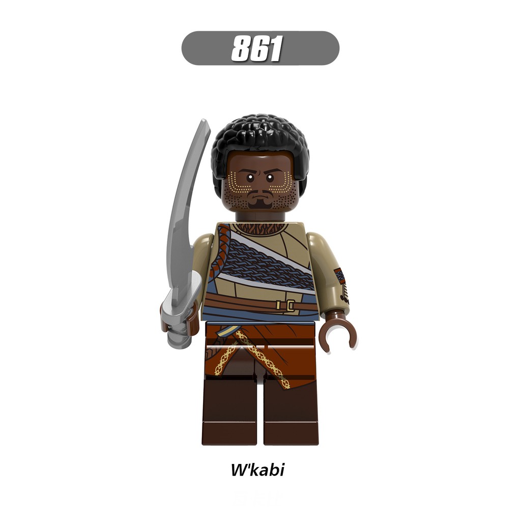 Mini   Bộ Tộc Báo Đen Black Panther X0191