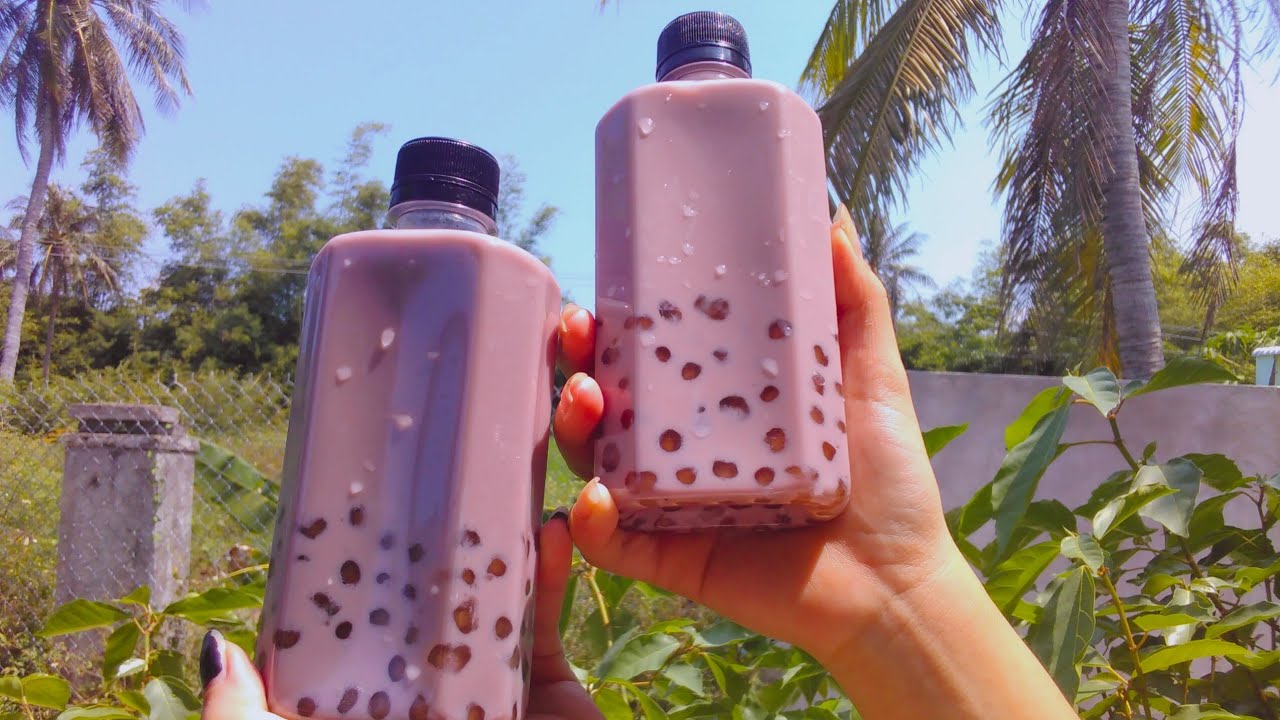 Set trà sữa khoai môn đậm vị