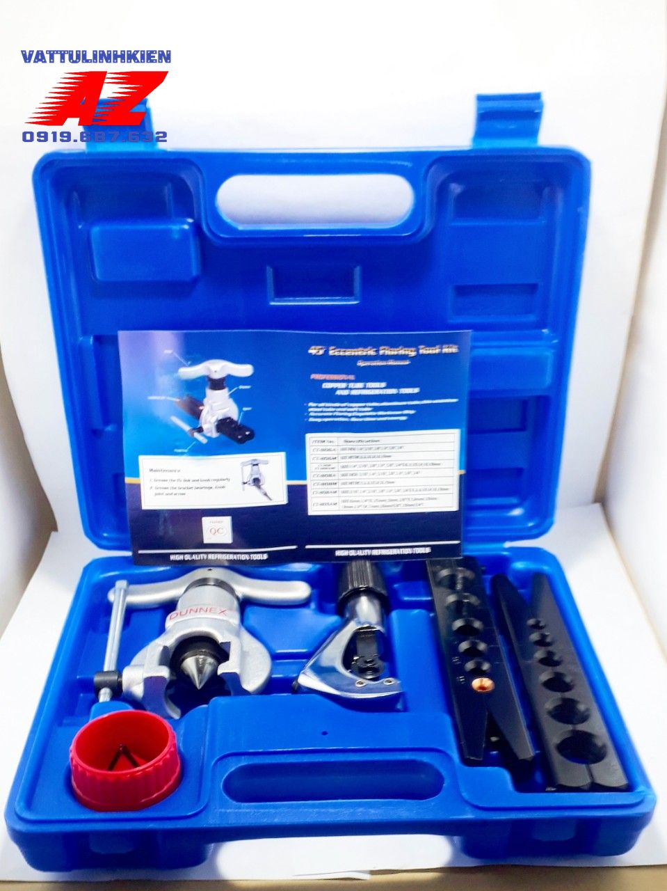 Bộ loe ống đồng lệch tâm 2 kẹp ct-806am-f