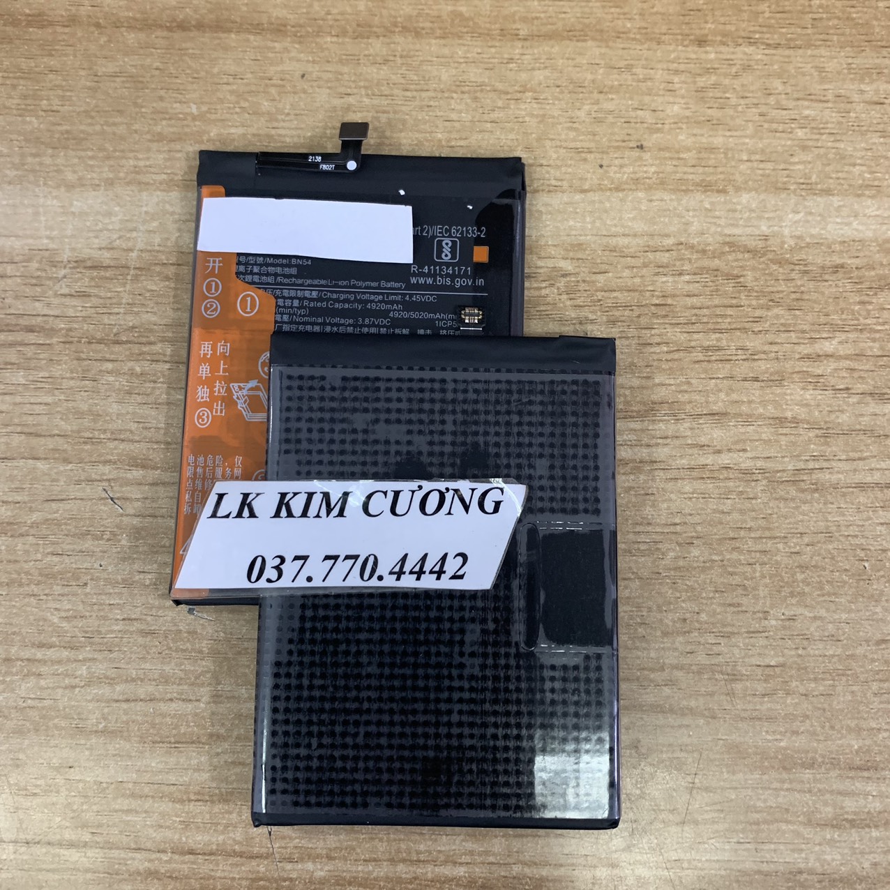 Pin BN54 dành cho xiaomi note 9 - REDMI 9 - REDMI 10X