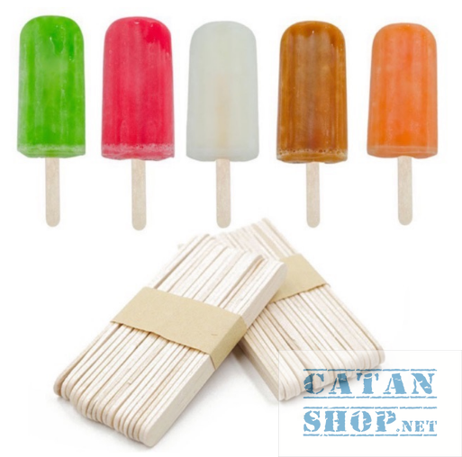 [HCM]SET 50 QUE KEM GỖ  QUE GỖ LÀM KEM LÀM ĐỒ HANMADE DÀI 11CM