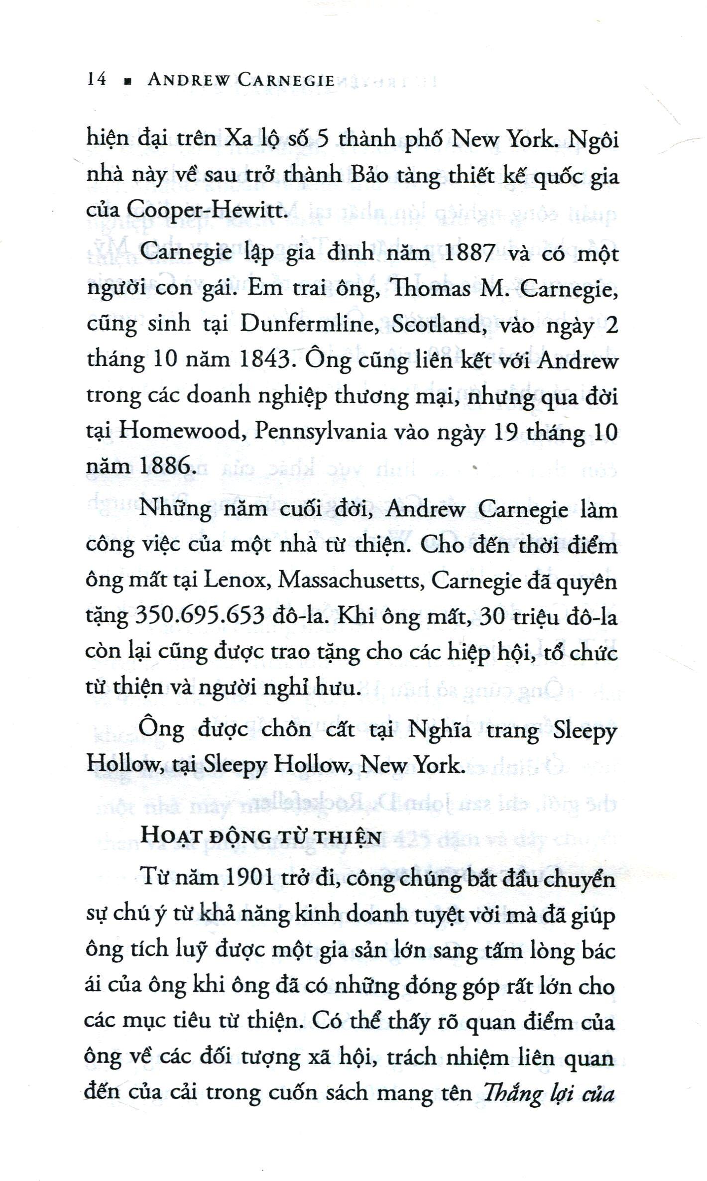 Tự truyện Andrew Carnegie