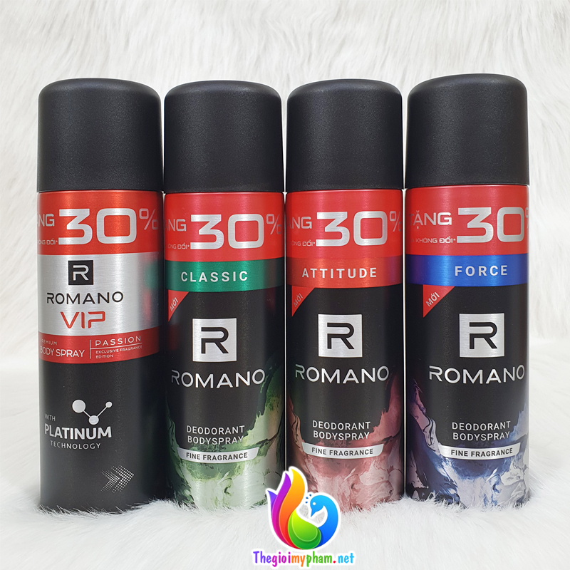 [Extra 30% Off] Romano Body Deodorant Spray 150ml