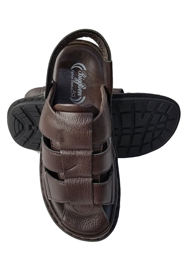 Sandal Nam Bít Đầu BIGBEN Da Bò Thật Cao Cấp SD149