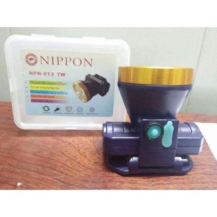 Đèn pin đội đầu siêu sáng Nippon 15w