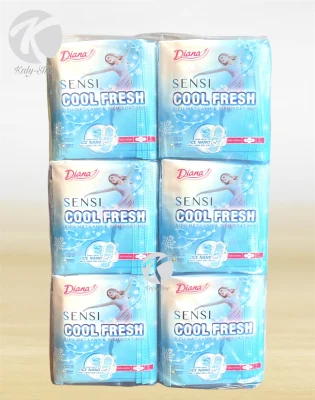 Combo ( 6 gói) Băng vệ sinh Diana Sensi Cool Fresh [ Mẫu Mới ]