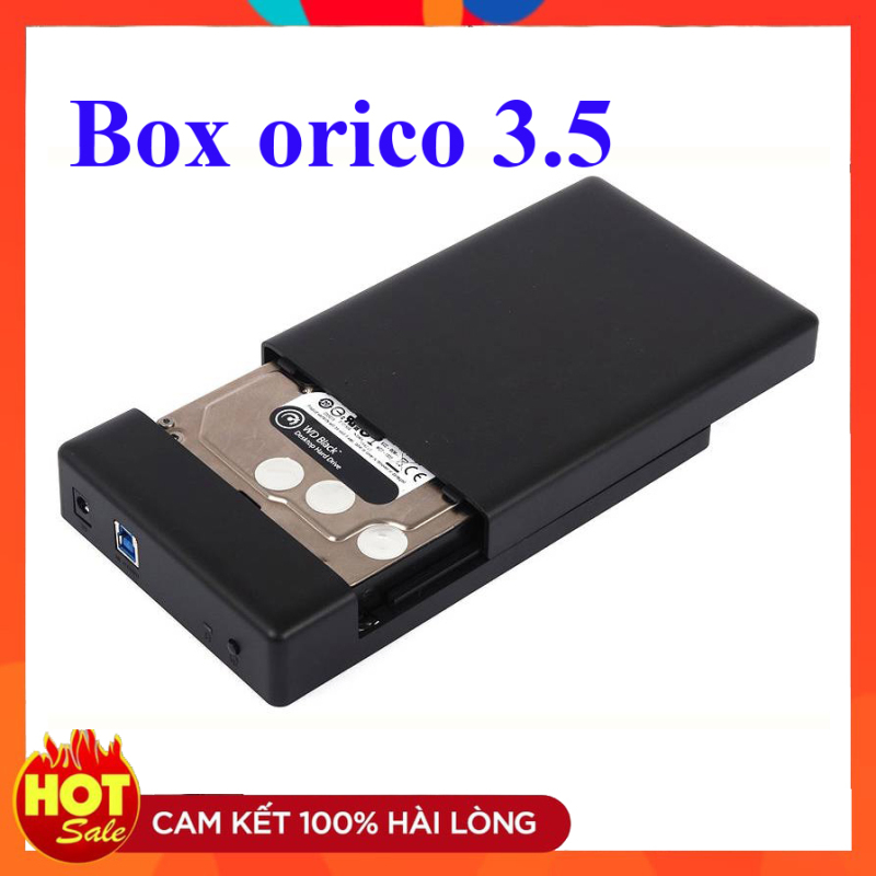 Bảng giá Hộp đựng ổ cứng 3.5 inch HDD Box Orico 3588US3 USB 3.0  kèm adapter Phong Vũ
