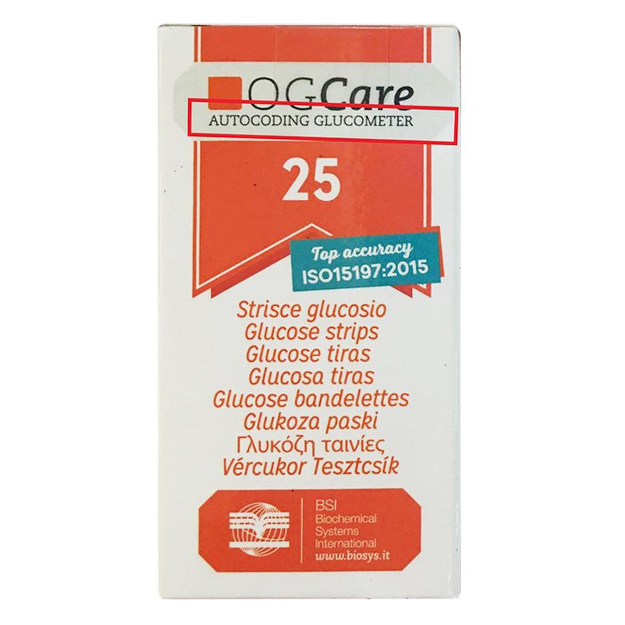 Que thử đường huyết Ogcare
