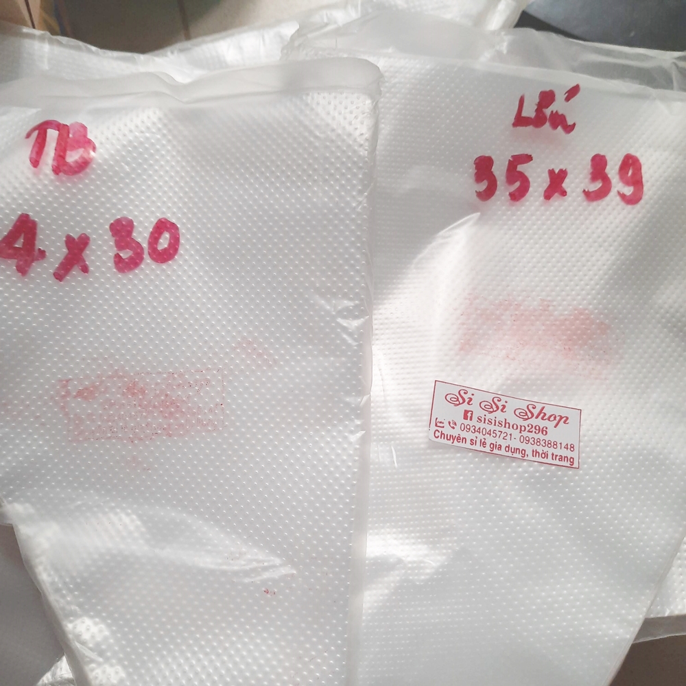 Túi bắt bông kem 100 cái