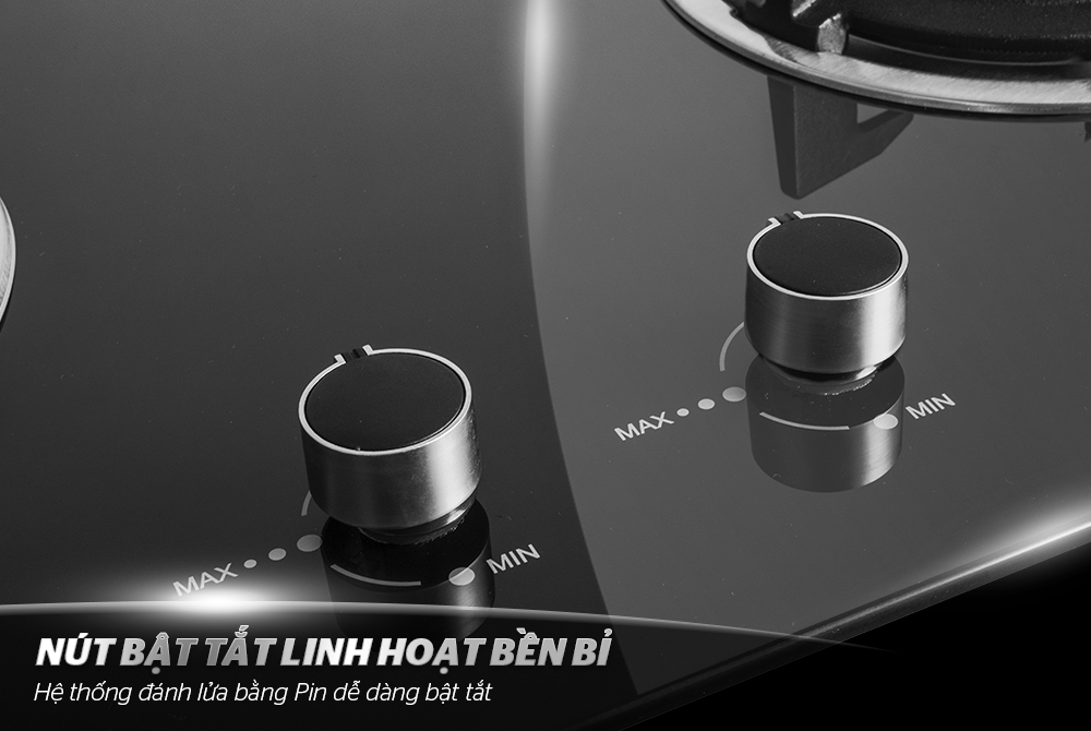 Sunhouse Shb7736 Built-In Glass Gas Stove - 100% New, Genuine Product, Complete with Accessories.
