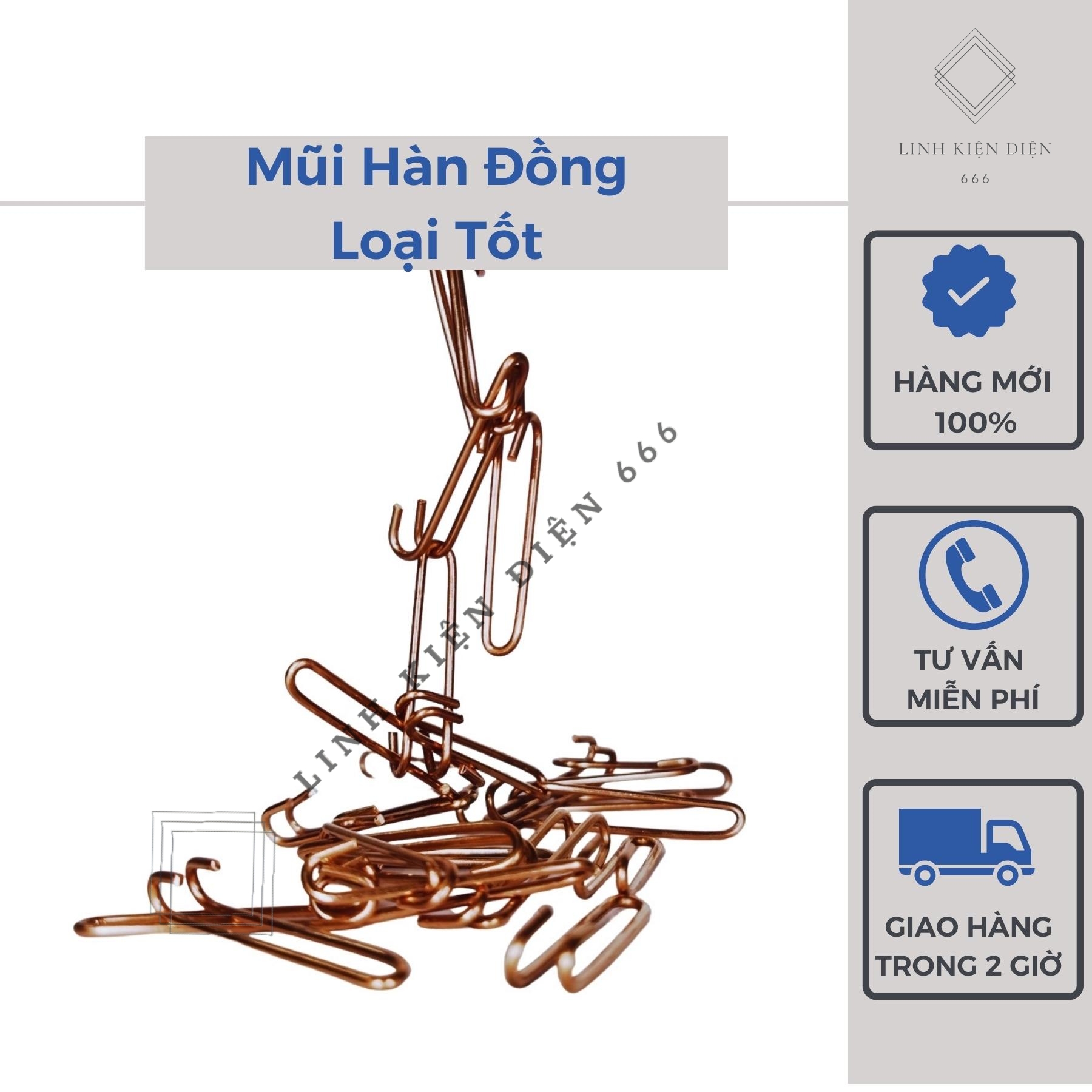 Mũi Hàn Đồng 1.3mm Máy Hàn Xung Mũi Hàn Thiếc Hàn