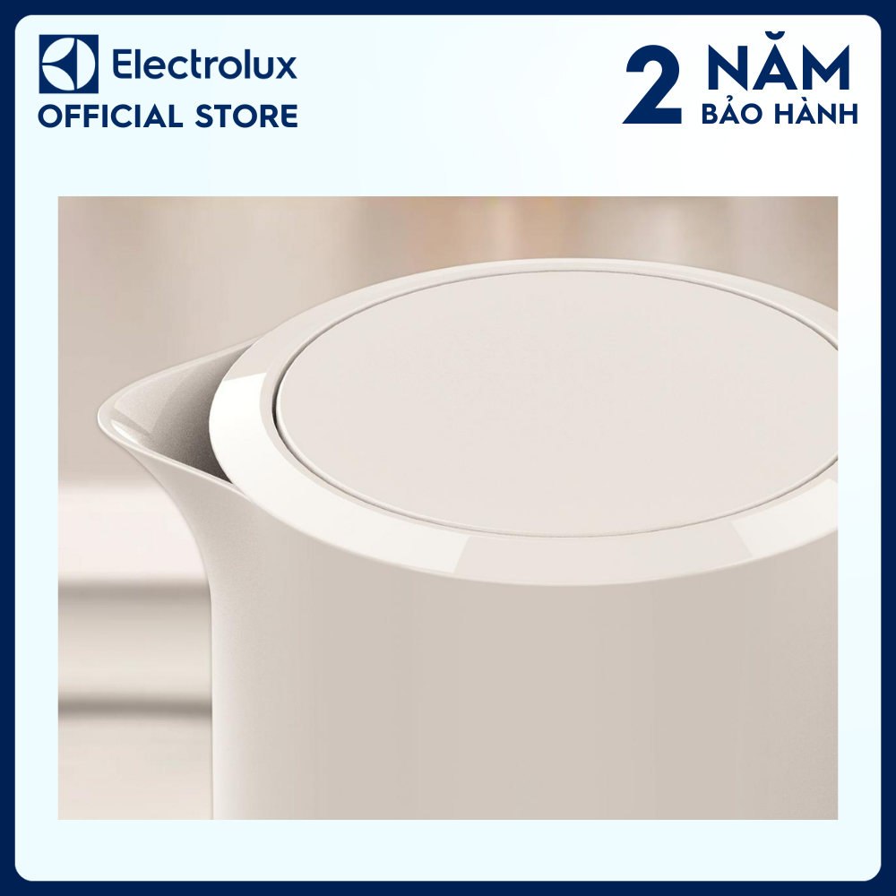 Bình đun siêu tốc 1.7L Electrolux E2EK1-100W - nhựa cao cấp, an toàn, BH 24 tháng
