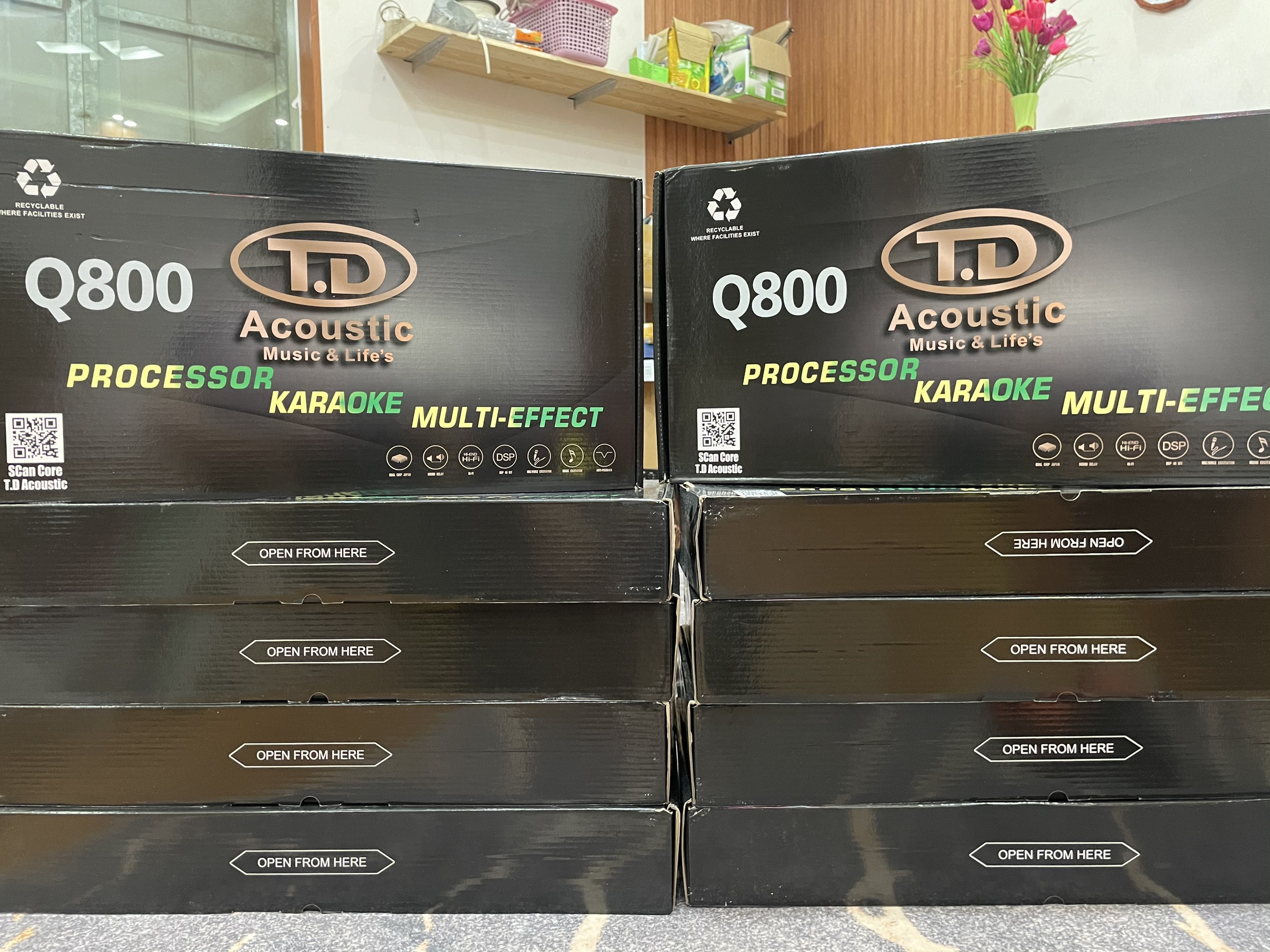 Vang cơ TD Q800 (8 Chế Độ Echo)