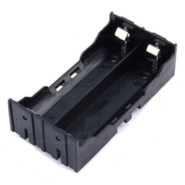 2 cái - đế 2 pin 18650 loại chân cho hàn mạch