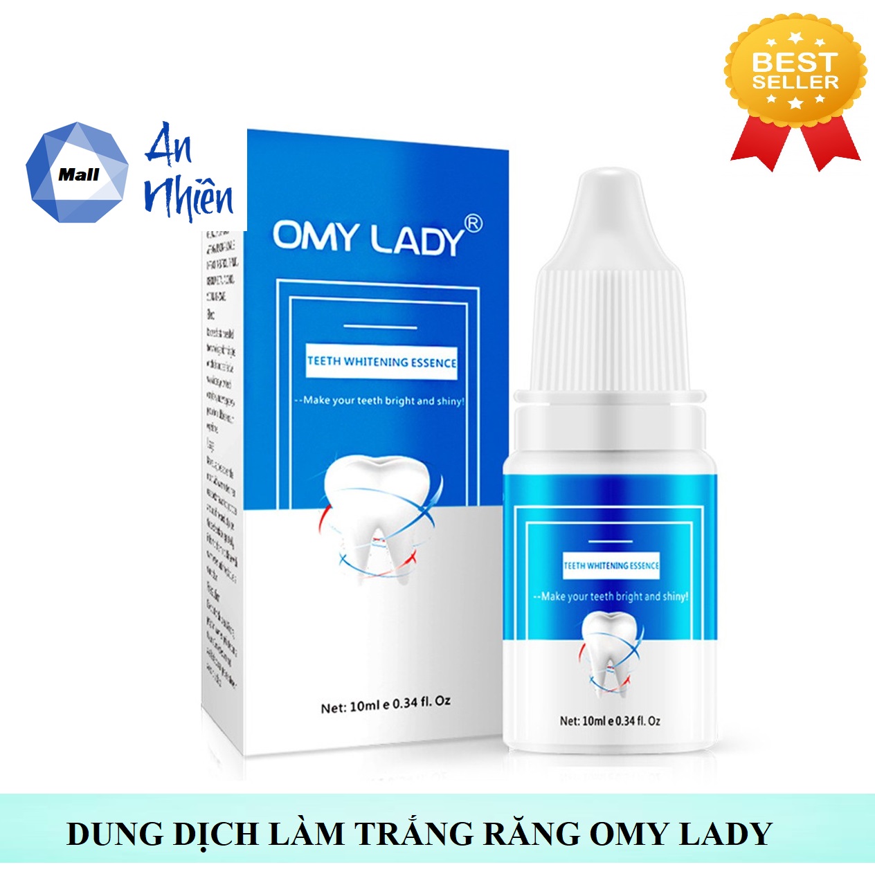 [HCM]Dung Dịch Làm Trắng Răng Omy Lady - Mẫu mới