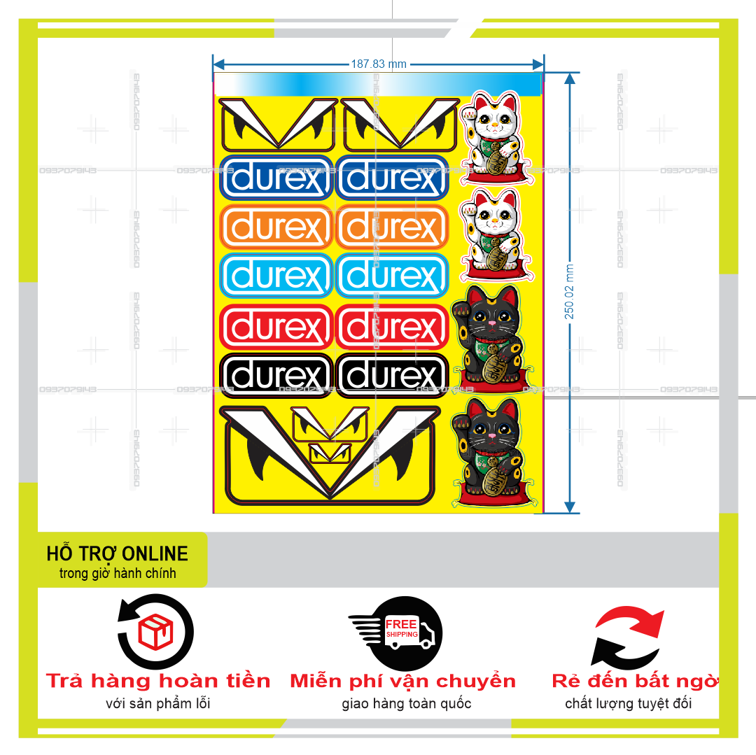 LOGO STICKER DÁN XE MÁY M36