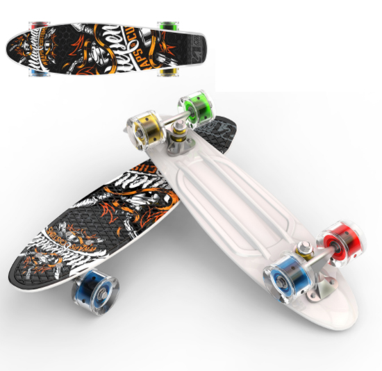 Ván trượt trẻ em penny skateboard bánh có đèn