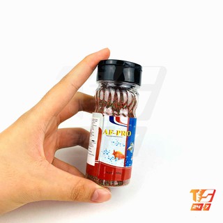 Thức Ăn Cá AF-PRO Hạt Mịn (Hủ 50g) - Thức Ăn Nổi Cho Cá Cảnh