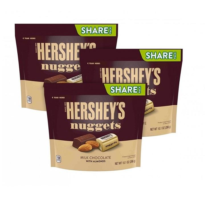 (2 Vị) Chocolate Hershey Nuggets Mỹ Chính Hiệu