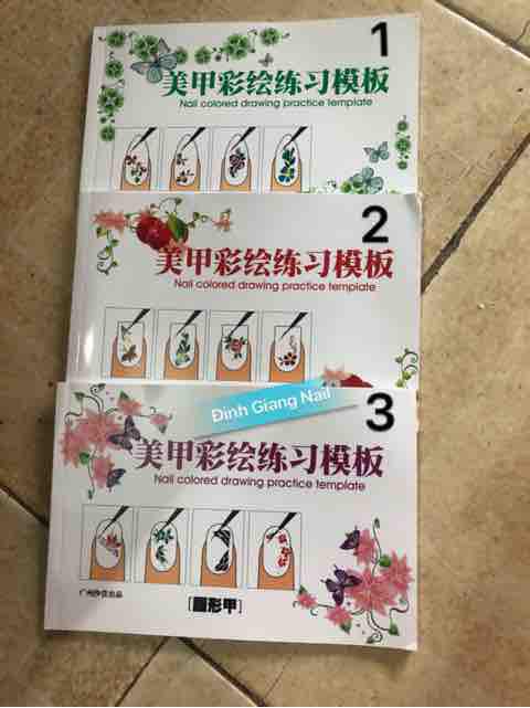 Quyển tập vẽ móng
