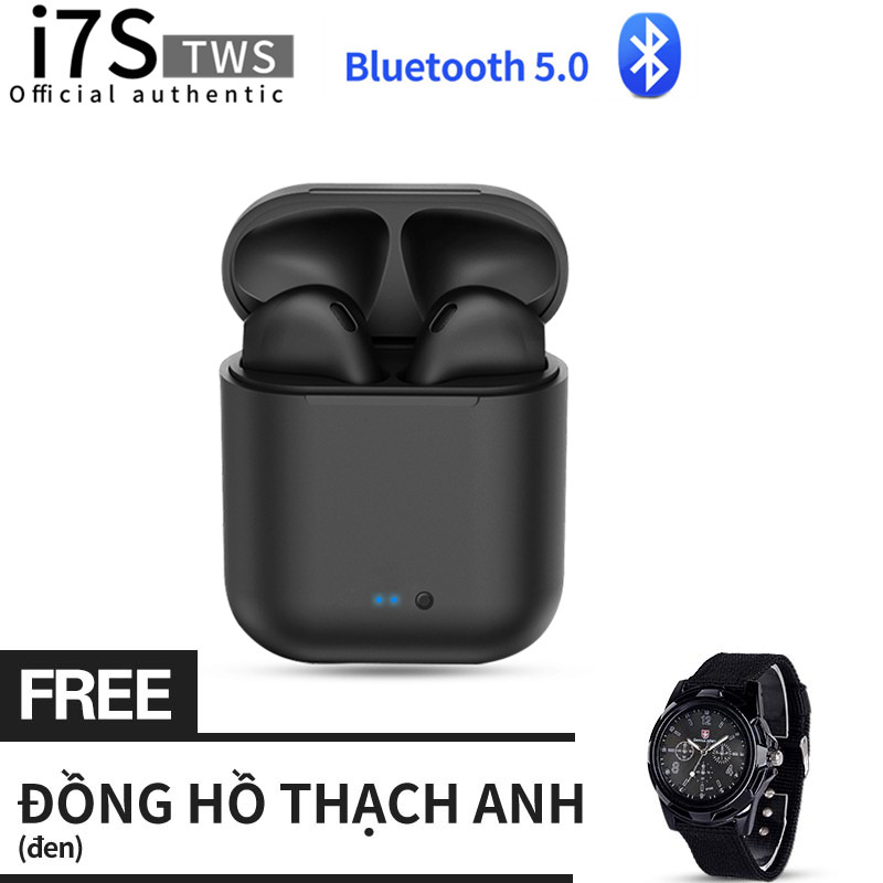 Tai nghe Bluetooth inpods i7s Bản Cao Cấp Chip 5.0 Bluetooth, Tai Nghe Bluetooth Không Dây i7s, Tai Nghe Bluetooth Nhét Tai, Tai nghe bluetooth pin trâu cho samsung/oppo/xiaomi/iphone