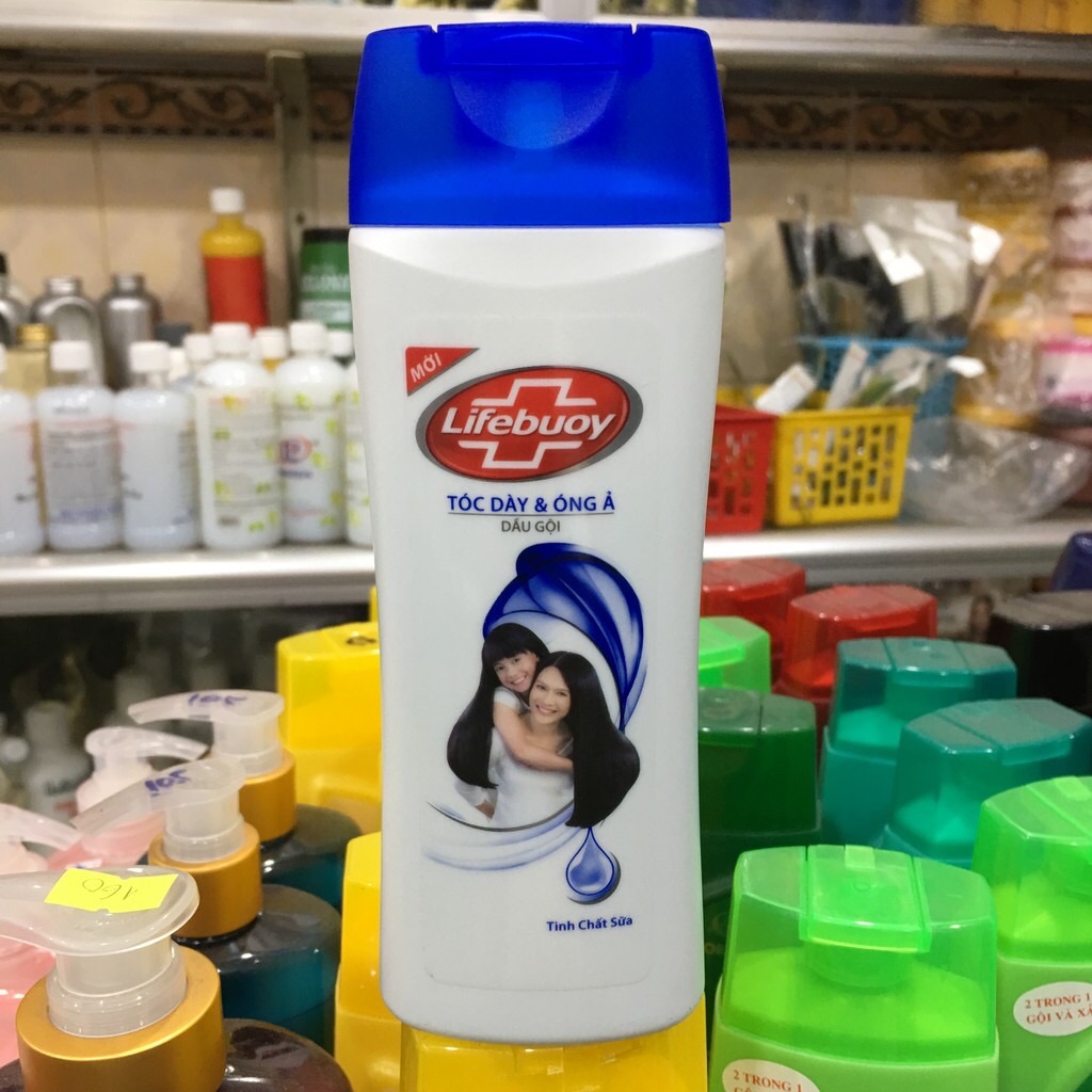 Dầu gội Lifebuoy tóc dày óng ả 170g